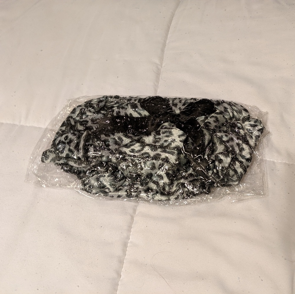 Cheetah Print Satin Ruffle Bloomers - Picture 3 of 5